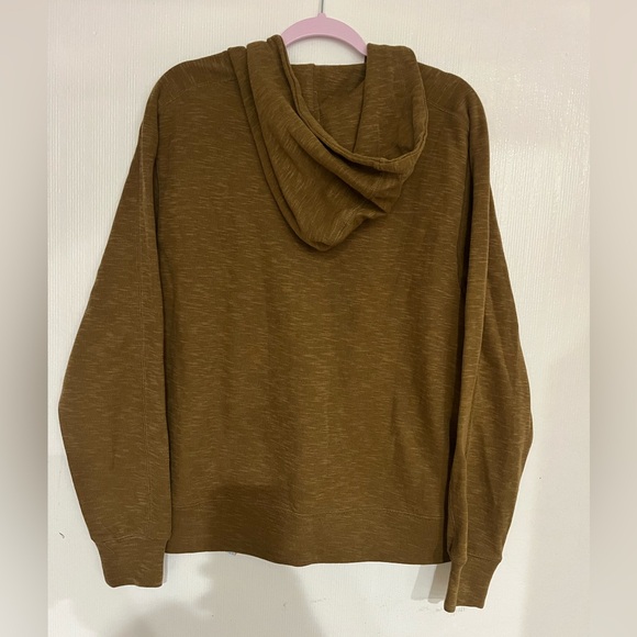 Men's Zip-Up Hoodie Sweater in Brown - Picture 3 of 8